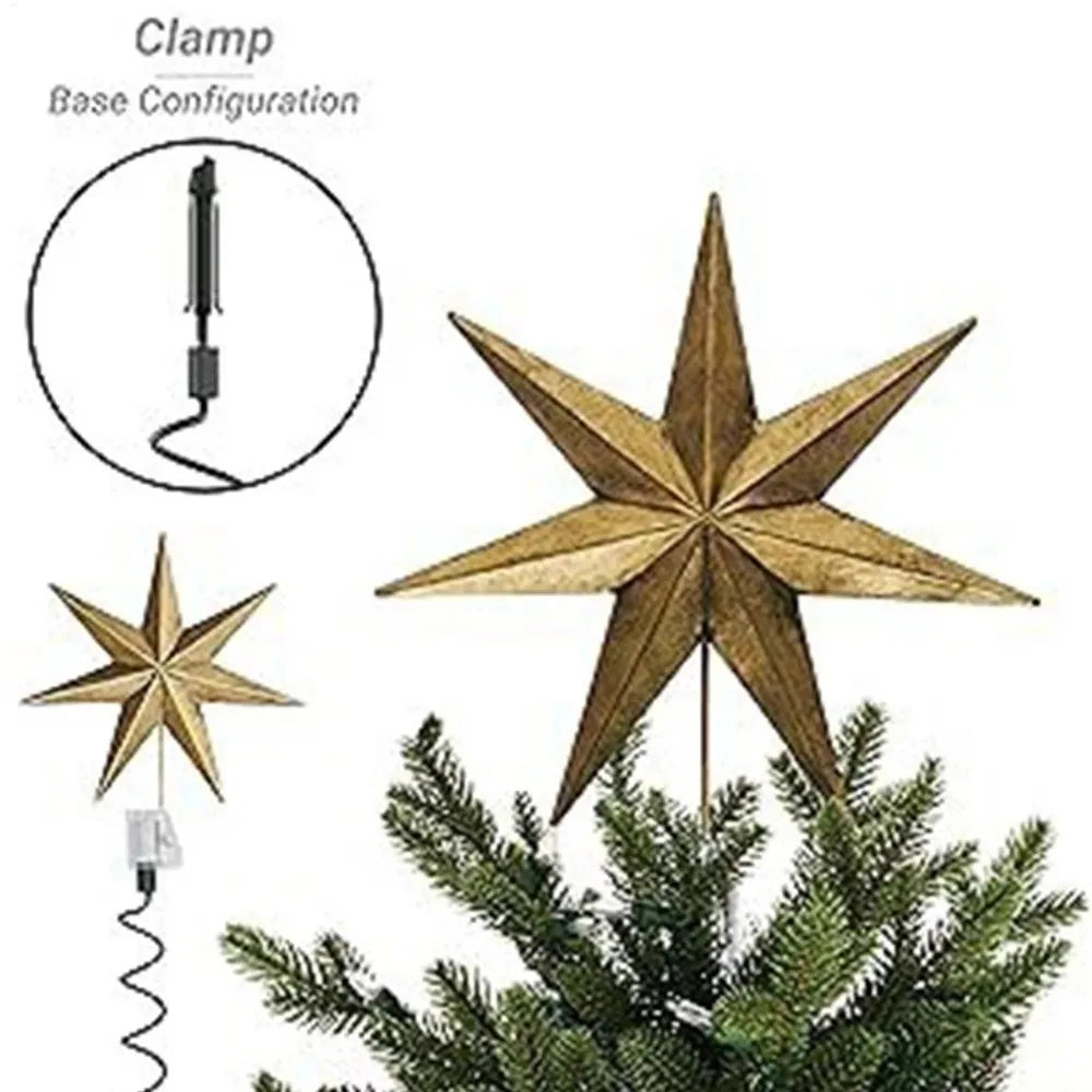 Twist-on Stabilizer Christmas Tree Topper Holder
