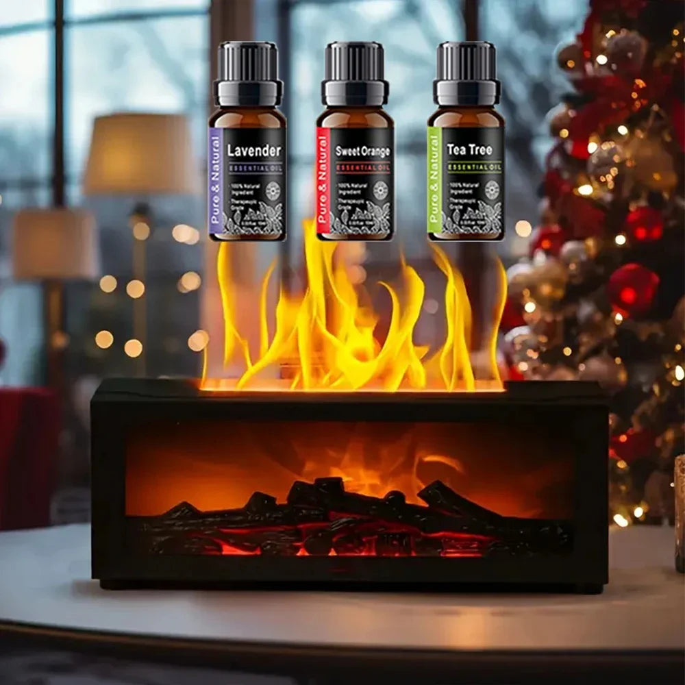 Flame Glow Aromatherapy Humidifier
