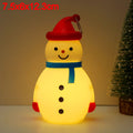 Cute Christmas Silicone Night Light