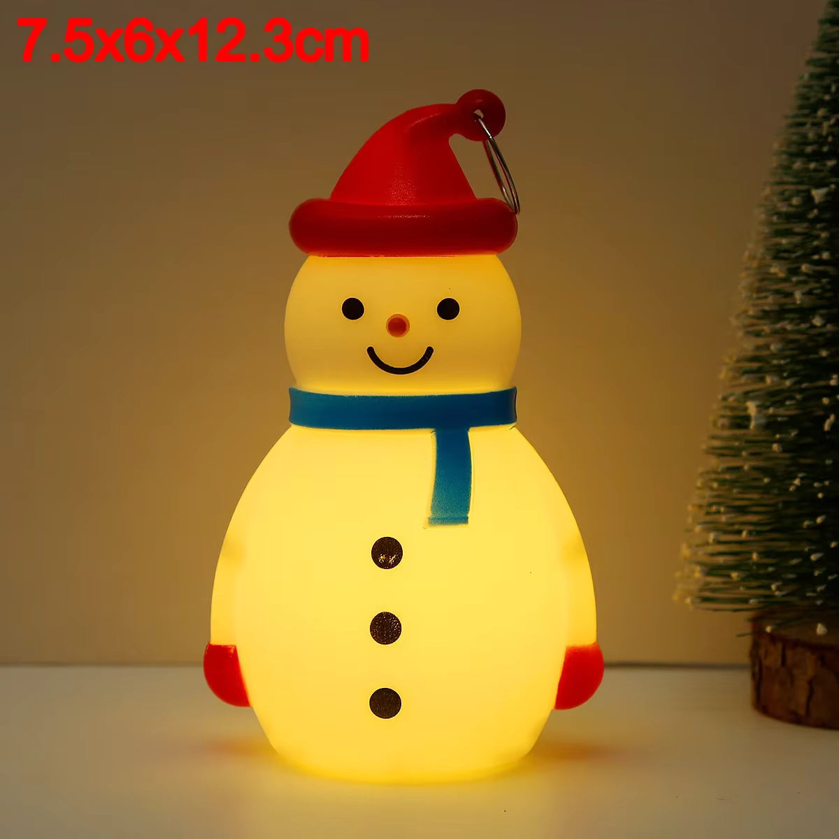 Cute Christmas Silicone Night Light