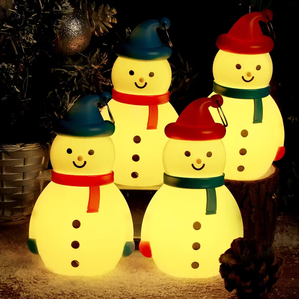 Cute Christmas Silicone Night Light